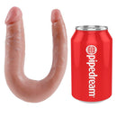 King cock a forma di u piccolo doppio guasto carne-3