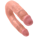 King cock a forma di u medio doppio guasto carne-0