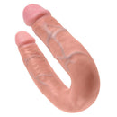 King cock a forma di u medio doppio guasto carne-4