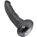 King cock 7" pene negro 17.8 cm-4