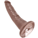 King cock 7" pene negro 17.8 cm-4