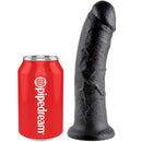 King cock 8" pene negro 20.3 cm-2