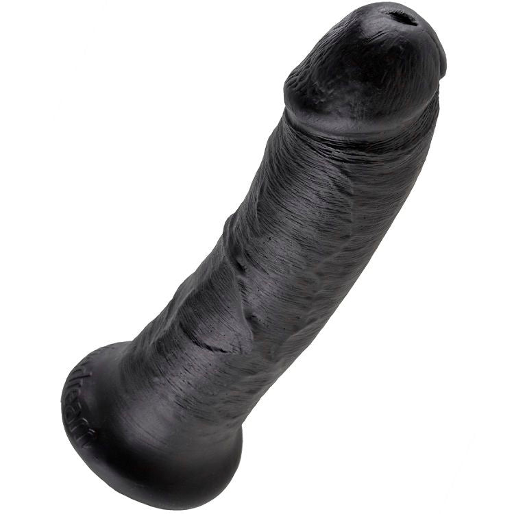 King cock 8" pene negro 20.3 cm-0