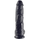 King cock 10" pene realistico negro 26.5 cm-2