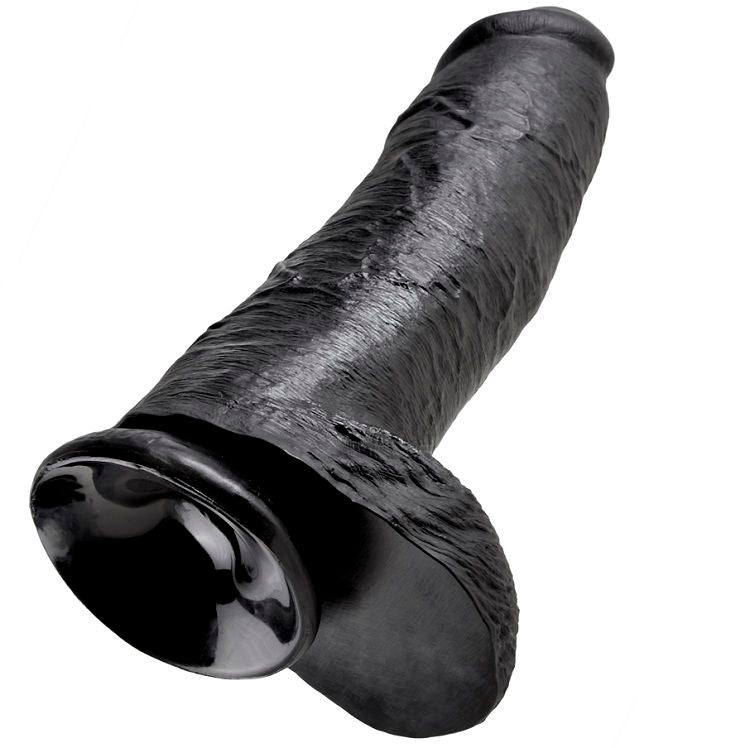 King cock 12" pene realistico negro 30.48 cm-3