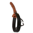 Fetish fantasy arnes hueco ajustable chocolate 22 cm-3