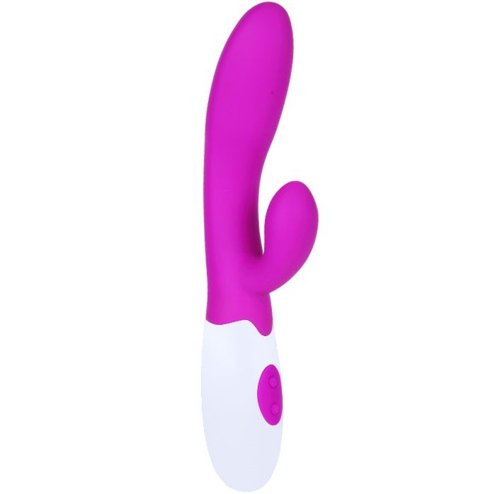 Pretty love flirtation - vibrador con estimulador clitoris alvis-0