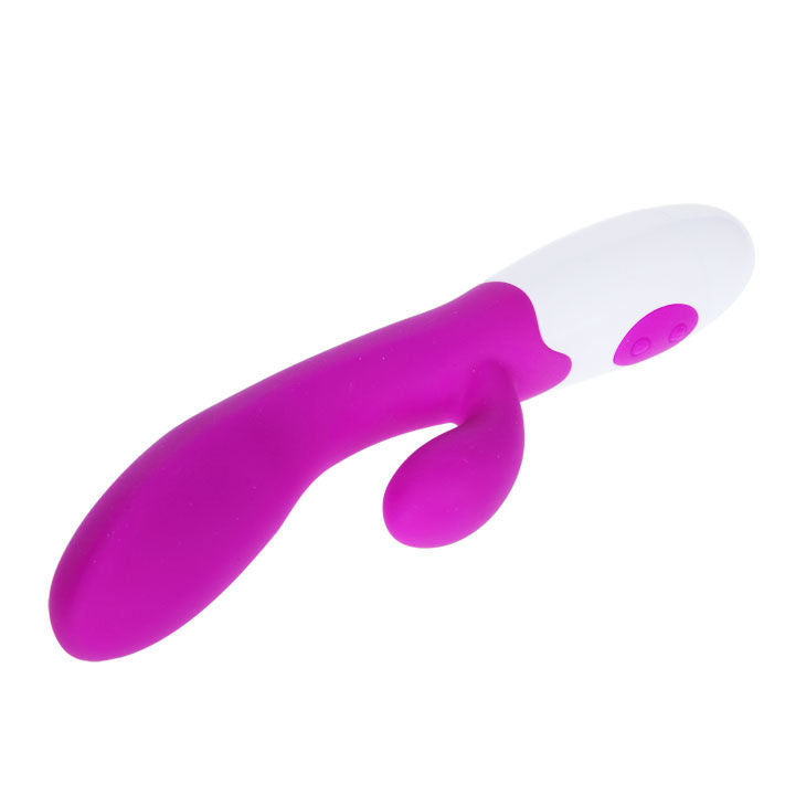 Pretty love flirtation - vibrador con estimulador clitoris alvis-3