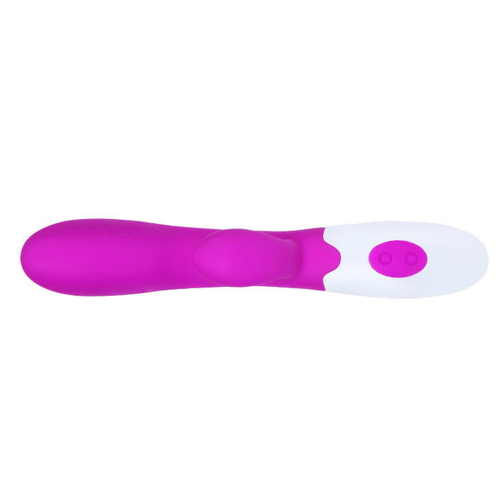 Pretty love flirtation - vibrador con estimulador clitoris alvis-4