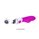 Pretty love flirtation - vibrador con estimulador clitoris alvis-7