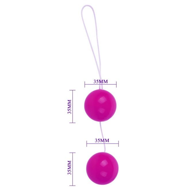Twins balls bolas chinas lila unisex-1