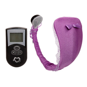 Vibratore tanga C-String con telecomando