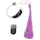 Tanga con vibrador con control remoto lila-3