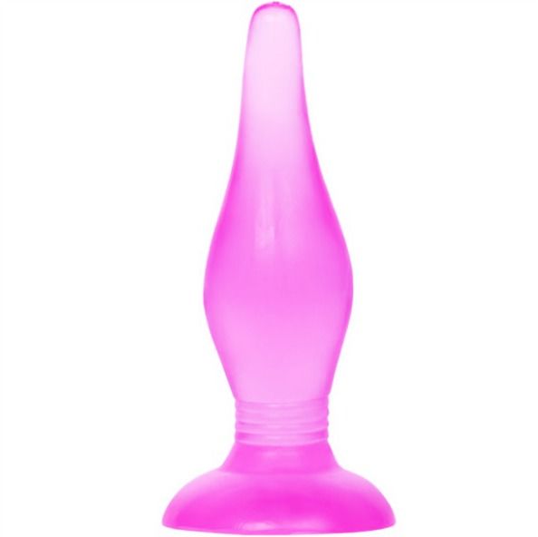 Plug anal tacto suave lila 14.2 cm-0