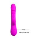 Pretty love flirtation - vibrador con rabbit clement-5