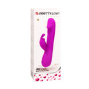 Pretty love flirtation - vibrador con rabbit clement-7
