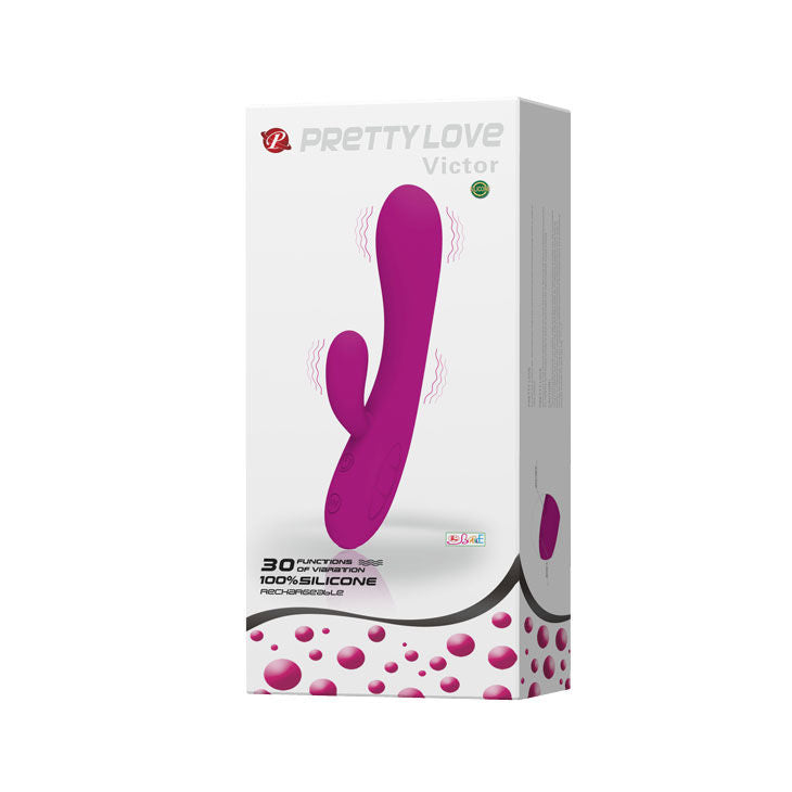 Smart pretty love - vibrador con estimulador clitoris victor-9