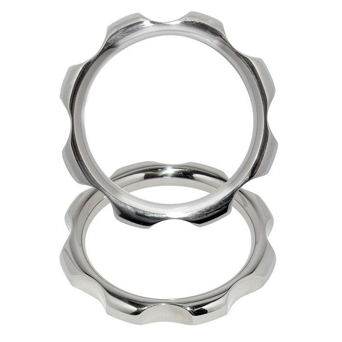 Coppia anello rubinetto in metallo 50mm-1
