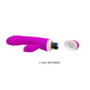 Pretty love flirtation - vibrador con rabbit david-6