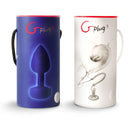 Funtoys gplug vibratore anale ricaricabile piccolo o rosa neon 3cm-1