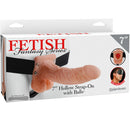 Fetish fantasy series 7 &quot;hollow strap-on con palline 17,8 cm carne-1