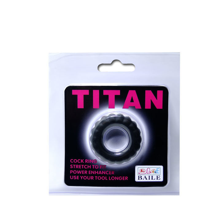Baile titan cockring black 2cm-4