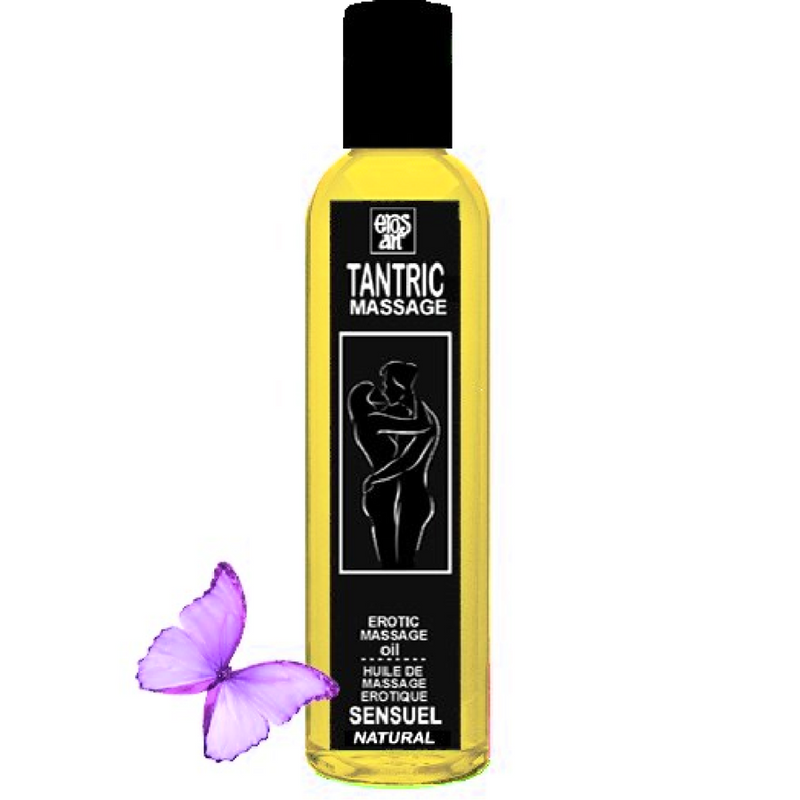 Eros-art aceite masaje tantrico natural y afrodisÍaco neutral 200ml-0