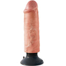 King cock - 6 &quot;- 15,24 cm vibrante carne di cazzo-0