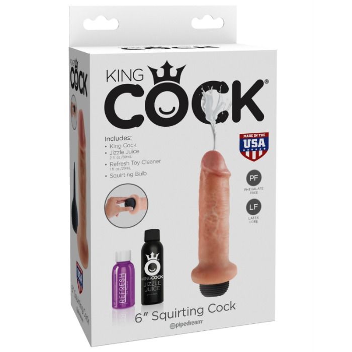 Dildo squirting 15.24 cm king cock-2