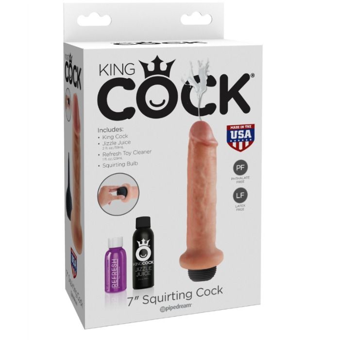 King cock 17,8 cm squirting cock-2