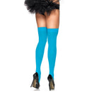 Cosciale leg avenue in nylon blu-0