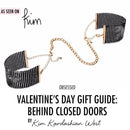 Manette desir in rete metallica nera metallizzata-2