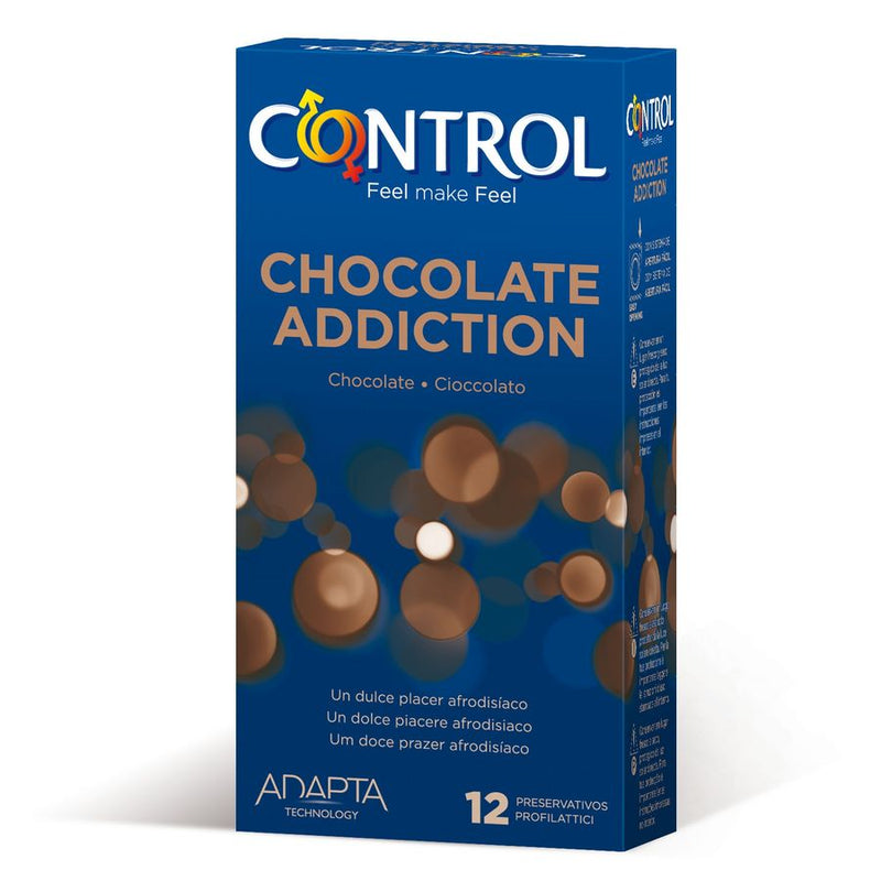 Control adapta chocolate condoms 12 units-1