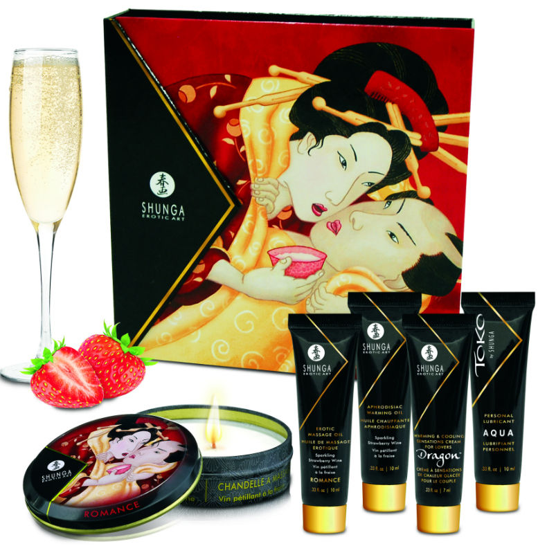 Geisha's secrets sparkling strawberry wine-0