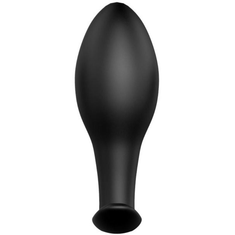 Pretty love  plug anal silicona  ancla 8.5 cm negro-1