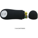 Pretty love plug anal silicona forma pene y 12 modos vibracion - negro-5