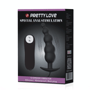 Pretty love plug anal silicona estimulacion extra y 12 modos vibracion - negro-7