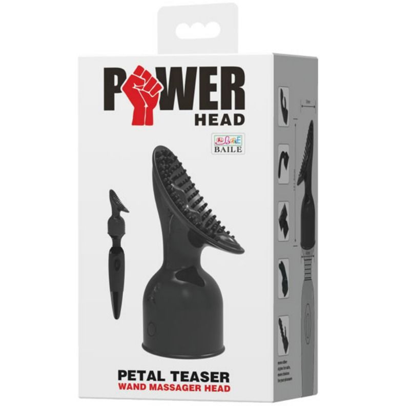 Power head cabezal intercambiable para masajeador estimulacion clitoris-4