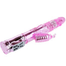 Vibrador recargable con rotacion y estimulador throbbing butterfly-2