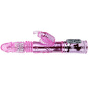 Vibrador recargable con rotacion y estimulador throbbing butterfly-4