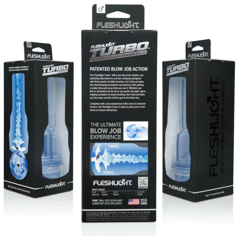 Confezione Fleshlight TurboThrust Blu Ice