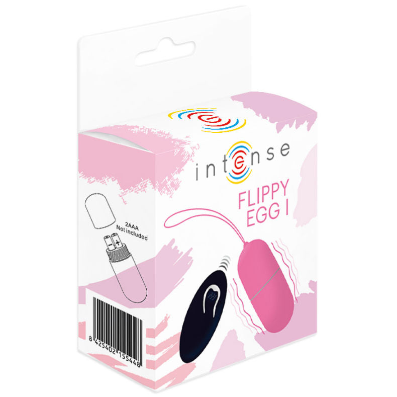 Flippy intenso i uovo vibrante con telecomando rosa-2