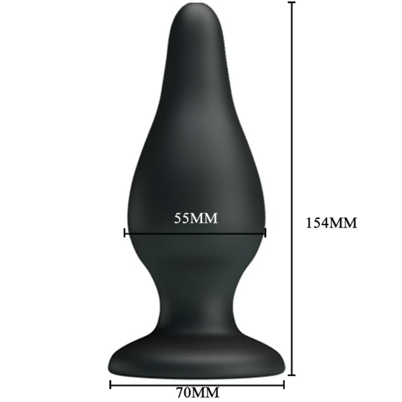 Pretty love  bottom - plug ergonomico silicona 15.4 cm-4