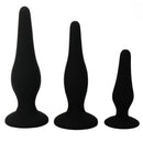 Pretty bottom - kit anale per principianti tappi in silicone-0
