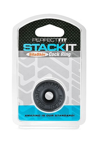 Perfectfit stack it cock ring nero-1