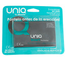 Uniq smart latex free pre-erection condoms 3 units-0