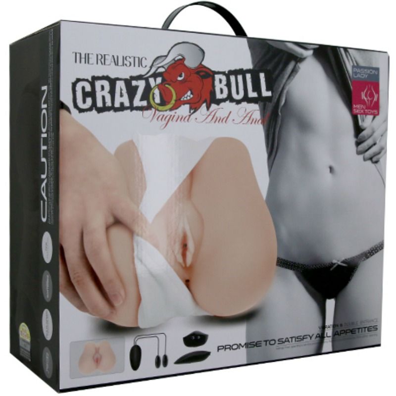 Crazy bull - ano e vagina realistici con postura vibrante 3-10