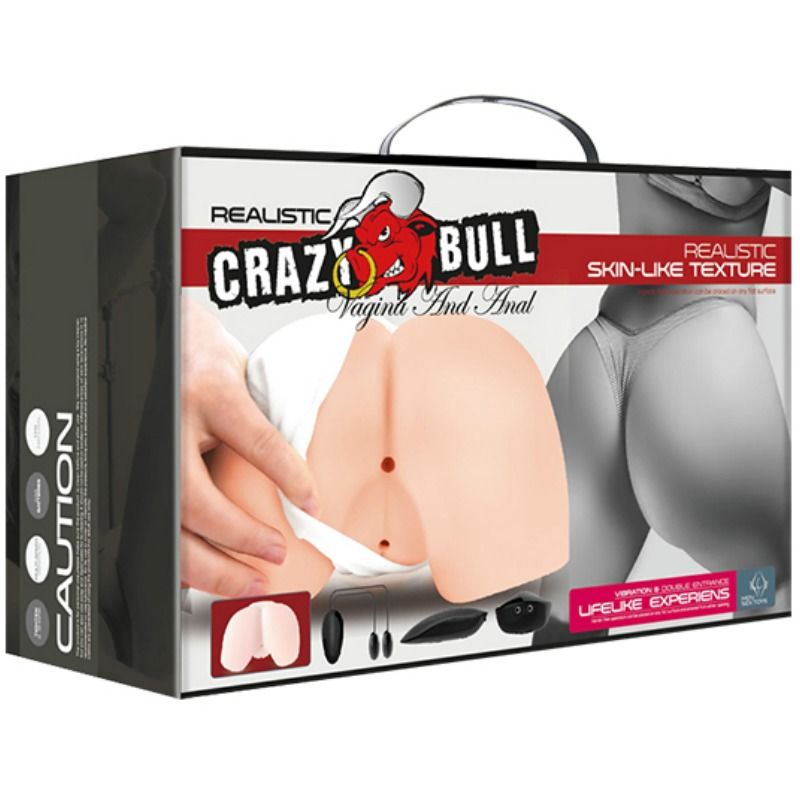 Crazy bull - ano e vagina realistici con postura vibrante 4-10