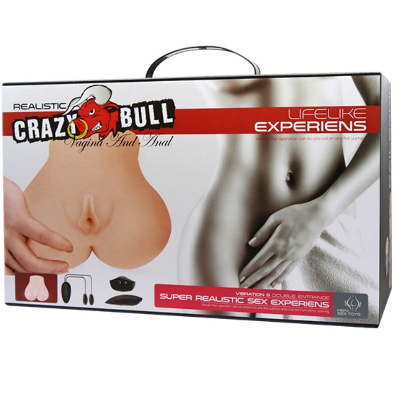 Crazy bull - ano e vagina realistici con postura vibrante 7-8