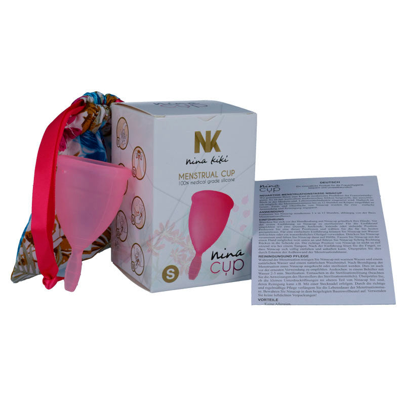 Coppa menstruale nina taglia s rosa-5